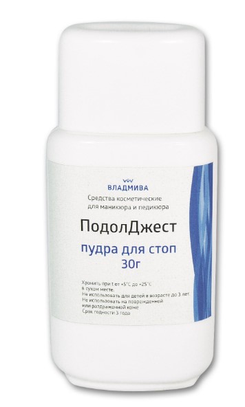Пудра для стоп ПодолДжест 30гр