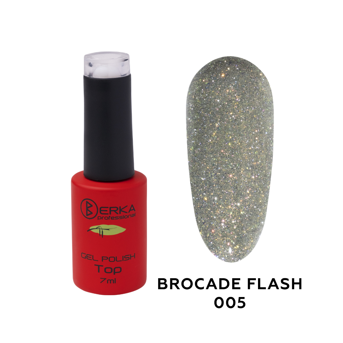 Гель-лак Brocade Flash №005 7мл Berka