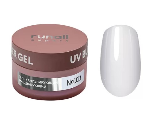 Гель моделирующий UV BUILDER GEL Runail Expert №101, 50г (101/50) ЧЗ