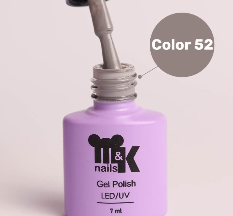 Гель-лак Color 52, 07 мл M&K