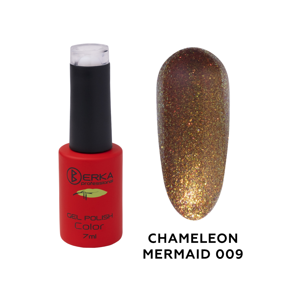 Гель-лак Chameleon mermaid №009 7мл Berka