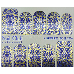 Слайдер-дизайн 2004 фон - золотая фольга узор - синий песок NC