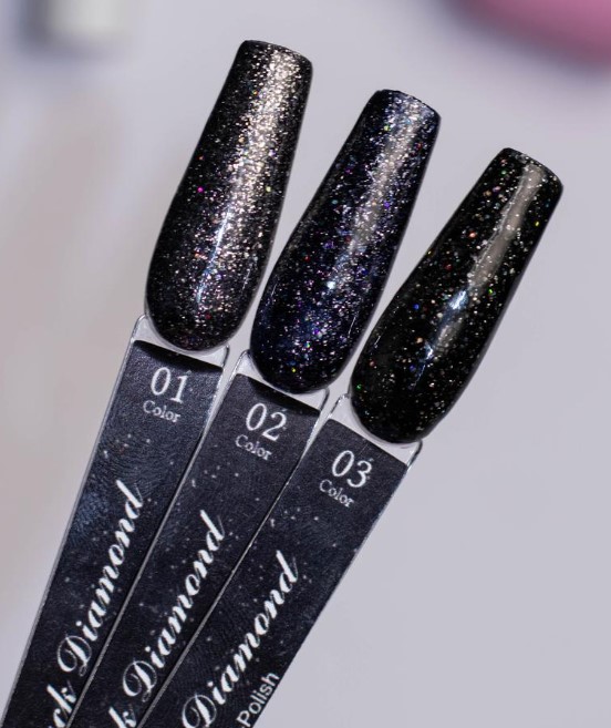Гель-лак Black Diamond 3, 7мл M&K