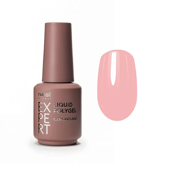 Жидкий полигель №212, 18мл флакон Runail Expert