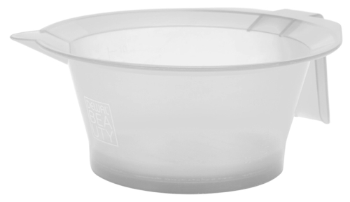 DBHS47grey Чаша для краски  Dewal Beauty с резинкой на дне серая 