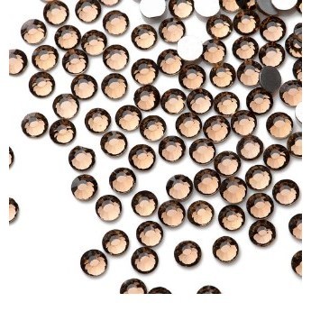 Стразы SS10 прозрачно-коричневые 1440шт