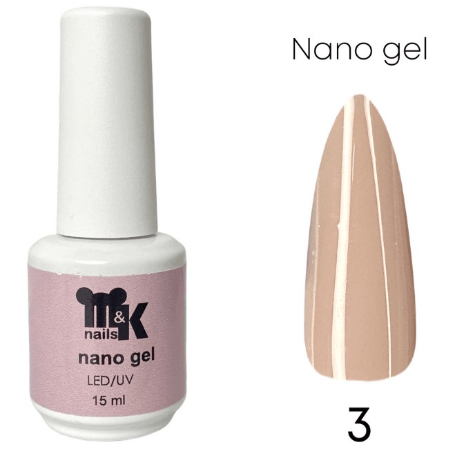 Гель Nano №03, 10мл M&K nails