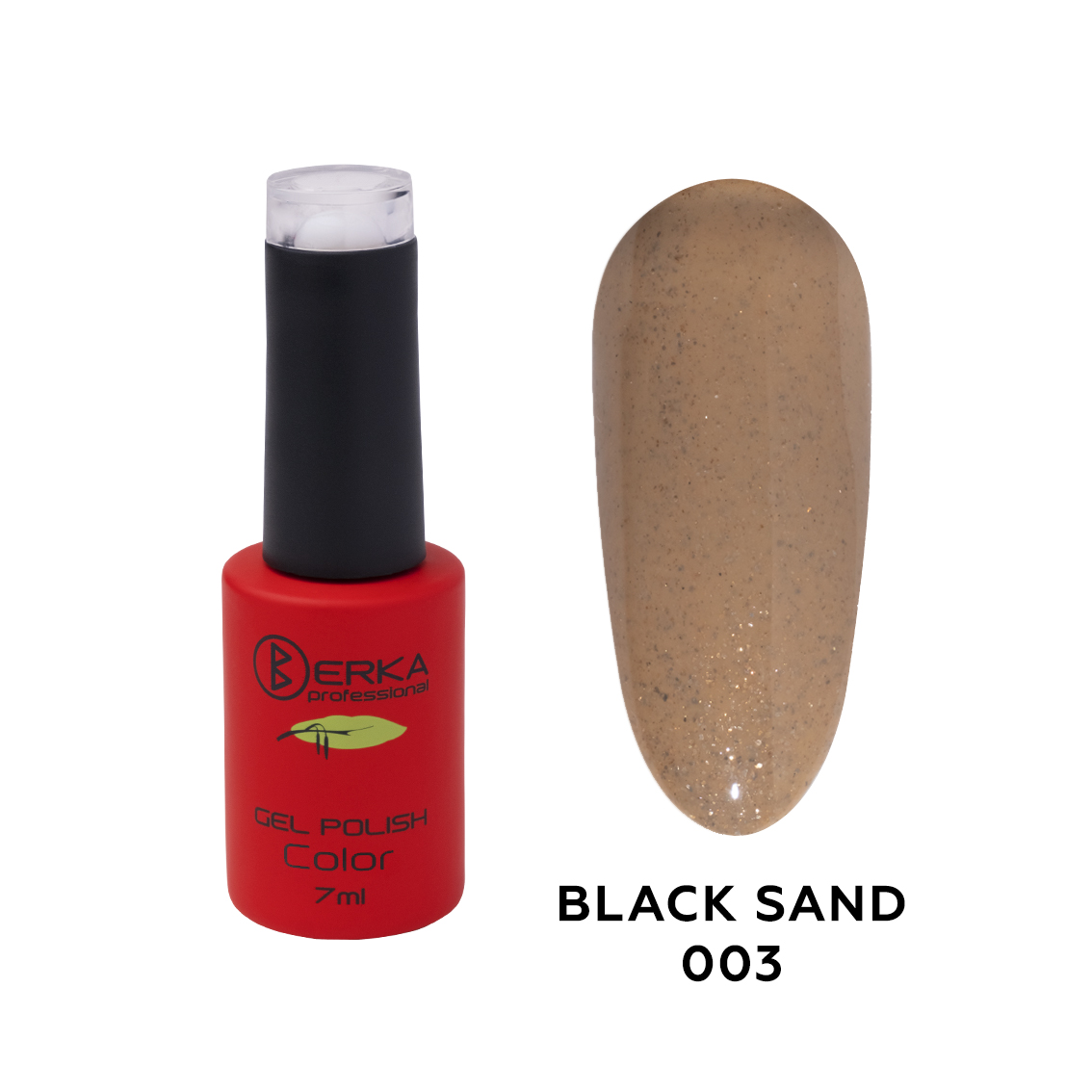 Гель-лак Black Sand №003 7мл Berka
