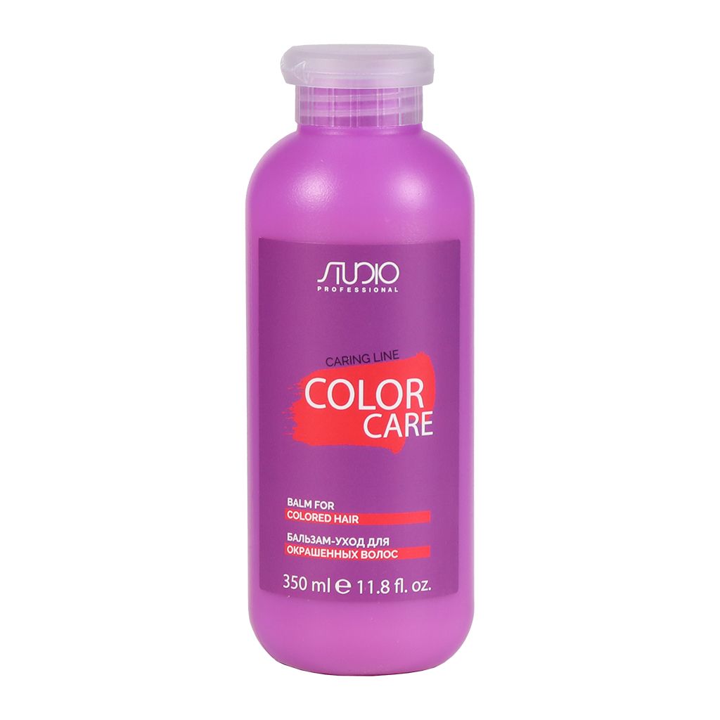 Бальзам-уход для окрашенных волос "Color Care" Caring Line 350мл Studio ЧЗ