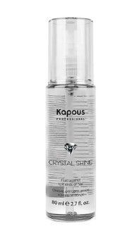 Флюид для секущихся кончиков волос "Crystal Shine" 80мл Kapous ЧЗ