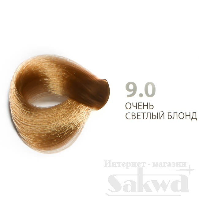 Крем-краска для волос № 9.0 светлый блонд, 100мл Studio