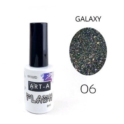 Гель-лак серия Galaxy Flash 006, 8ml Art-A