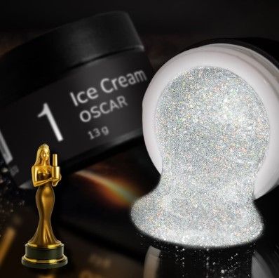 Гель для моделирования ногтей Ice Cream Gel Oscar 01 13 г, MIO Nails ЧЗ