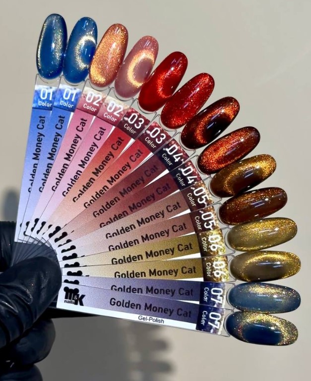 Гель-лак Golden Money Cat 07 07мл M&K 