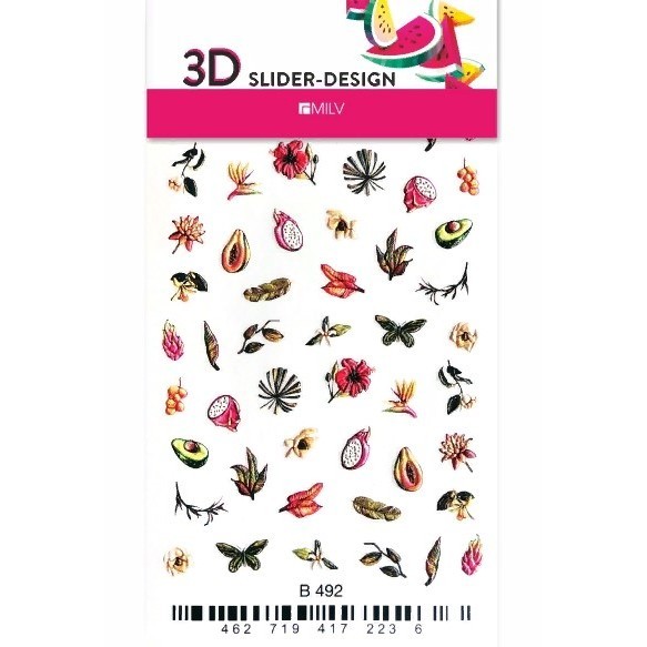 3D слайдер-дизайн B492