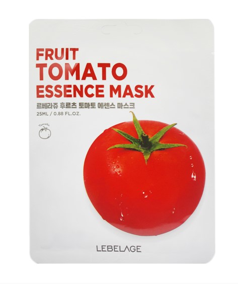 Маска тканевая для лица с экстрактом томата / Lebelage Fruit Tomato Essence Mask 25 мл