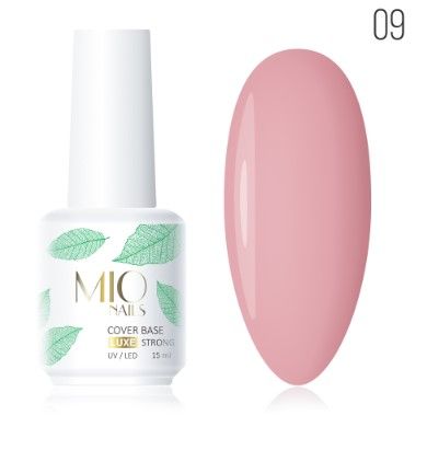 База камуфлирующая Luxe 09 15 мл, MIO Nails ЧЗ