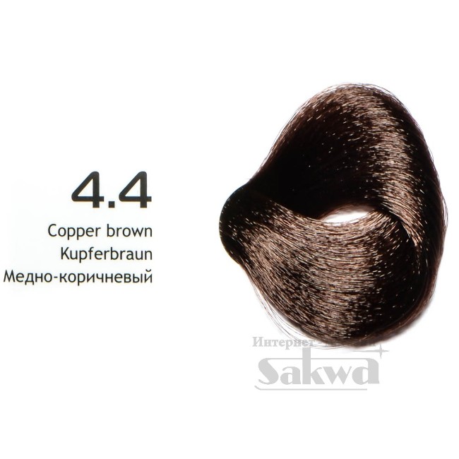 NA 4.4 медно-коричневый крем-краска для волос с кератином "Non Ammonia" 100мл