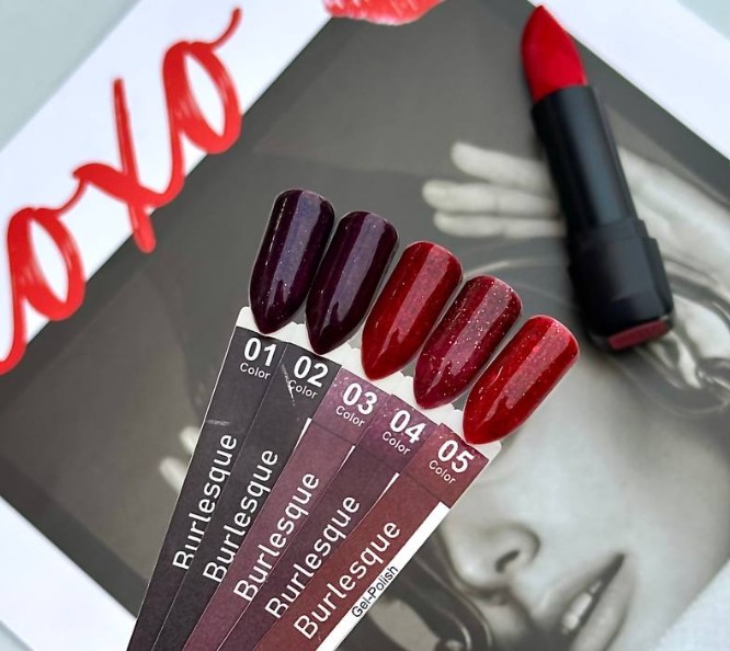 Гель-лак Burlesque №05 10мл M&K 