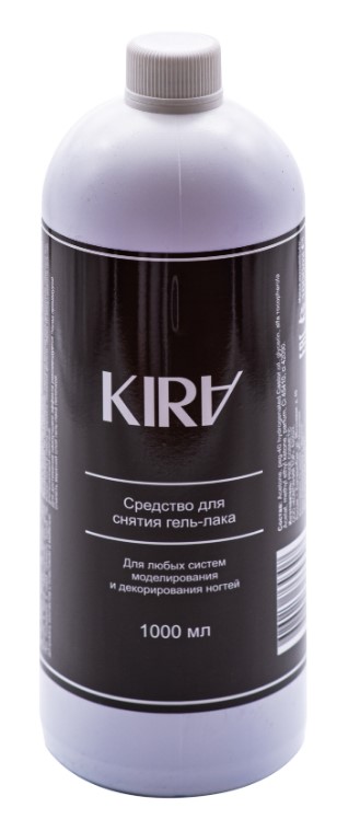 Средство для снятия гель-лака Professional, 1000мл KIRA