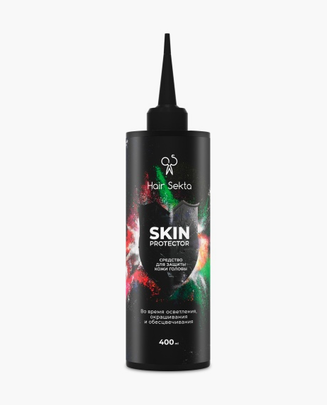 Средство для защиты кожи головы SKIN PROTECTOR при окрашивании и обесцвечивании, 400мл Hair Sekta